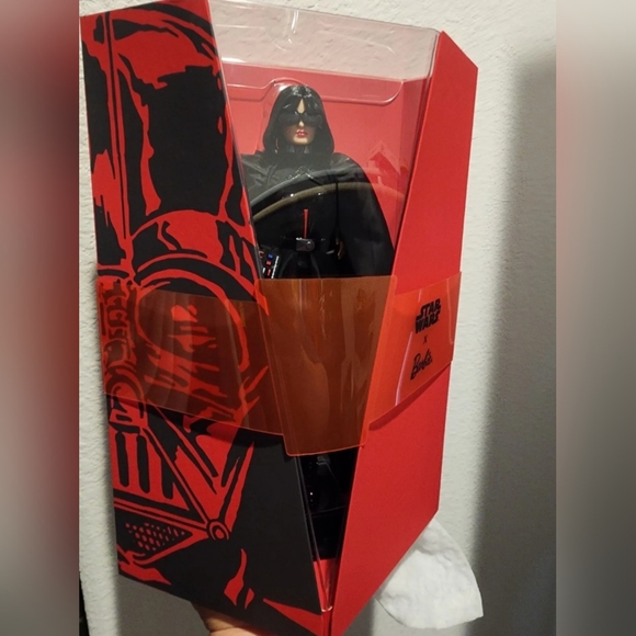 Star Wars Darth Vader x Barbie Doll 2019 Lucasfilm Ltd Rare Toy Mattel Brand New - Picture 4 of 7